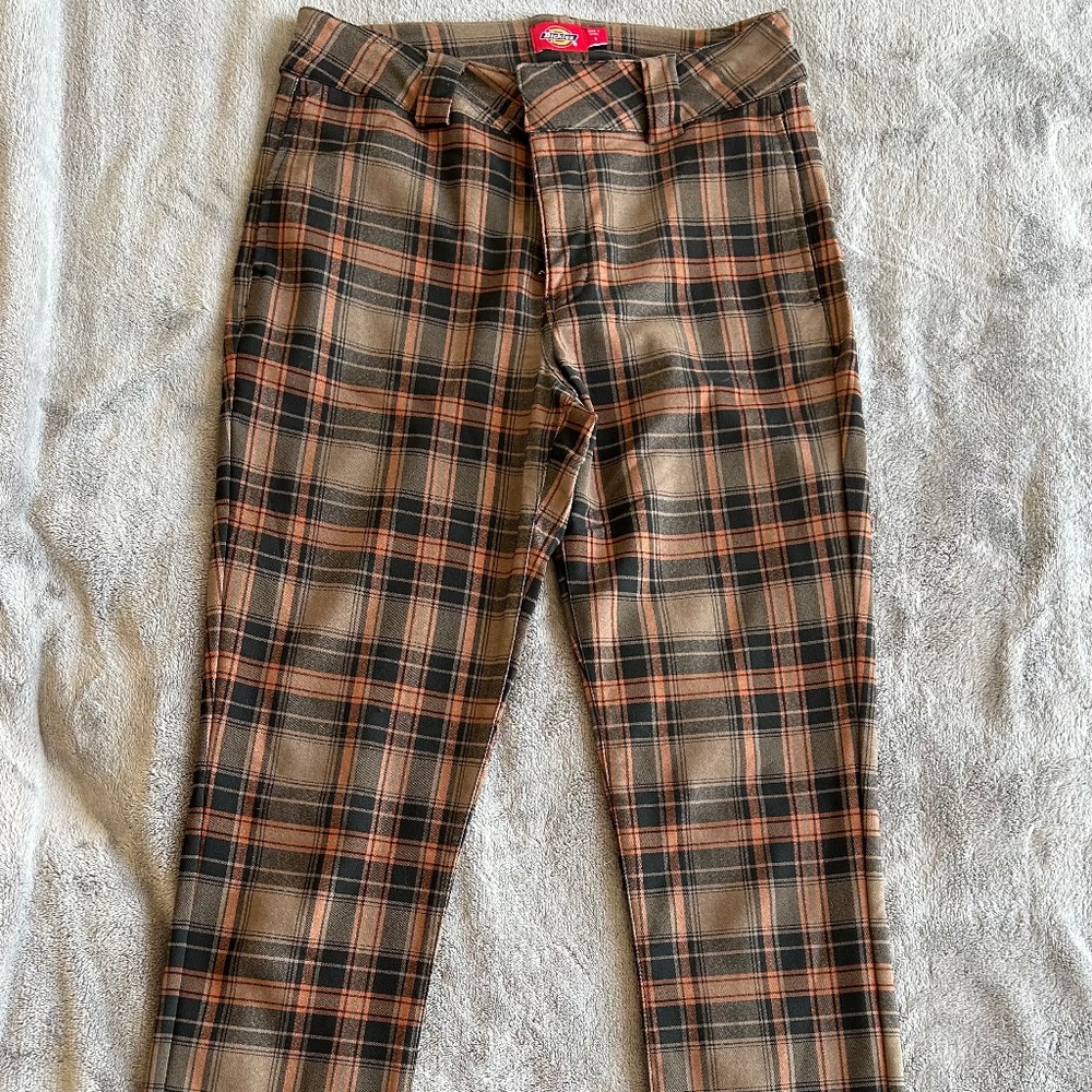 Dickies Brand Plaid Pants - Size 3